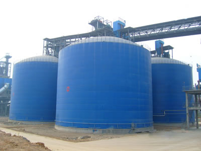 龙沙水泥钢板库改造